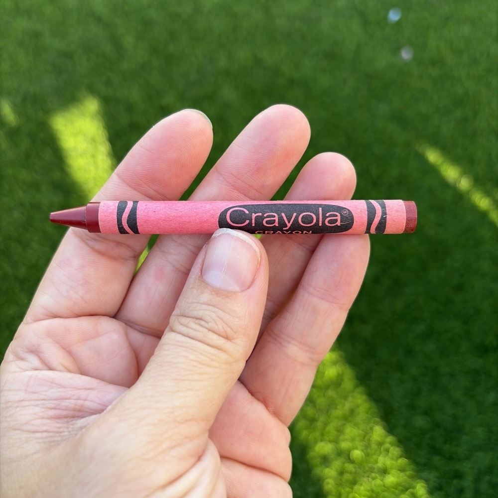 Brick Red Crayola Crayon Binney & Smith RARE Retired Color Vintage UNUSED